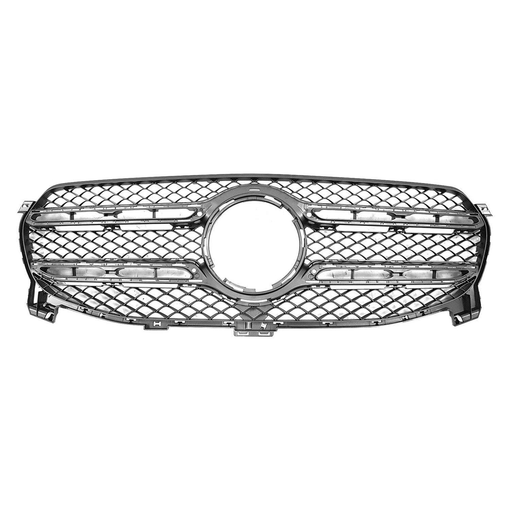 GRILLE FR TEXTURED BLACK W/ADAPTIVE CRUISE W/O CAMERA/AMG