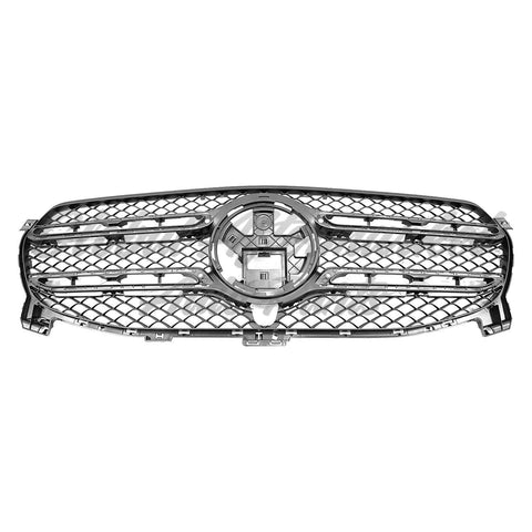 GRILLE FR TEXTURED BLACK W/CAMERA W/O ADAPTIVE CRUISE/ AMG