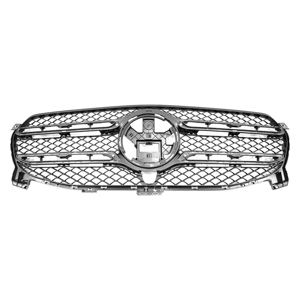 GRILLE FR TEXTURED BLACK W/CAMERA W/O ADAPTIVE CRUISE/ AMG