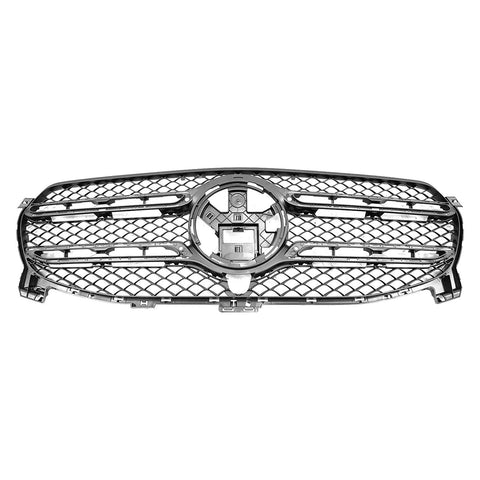 GRILLE FR TEXTURED BLACK W/CAMERA W/O ADAPTIVE CRUISE/ AMG