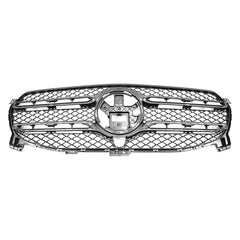 GRILLE FR TEXTURED BLACK W/CAMERA W/O ADAPTIVE CRUISE/ AMG