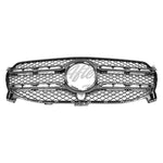 GRILLE FR TEXTURED BLACK W/CAMERA/ADAPTIVE CRUISE W/O AMG — photo 1