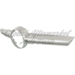 GRILLE MOLDING FR CENTER PTD SILVER GRAY W/O AMG NIGHT STYLING/CARBON FIBER PKG — photo 2