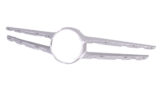 GRILLE MOULDING W/O CAMERA HOLE W/MOULDING HOLE SILVER GRAY