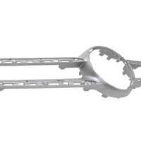 GRILLE MOLDING FR SILVER W/CAMERA
