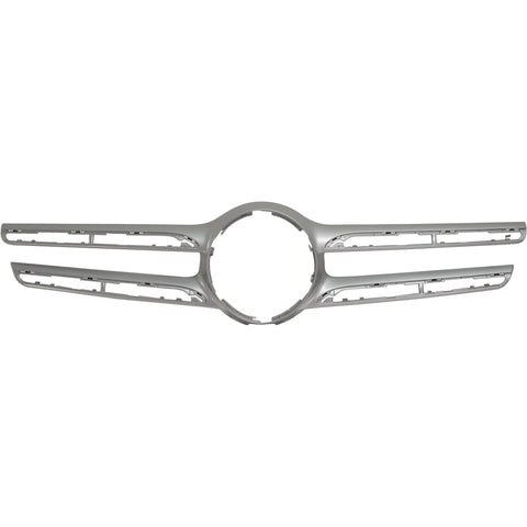 GRILLE MOLDING FR CENTER PTD SILVER W/CAMERA/ADAPTIVE CRUISE