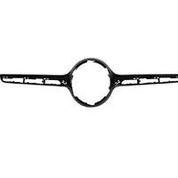 GRILLE MOLDING FR CENTER BLACK SINGLE BAR STYLE W/O CAMERA
