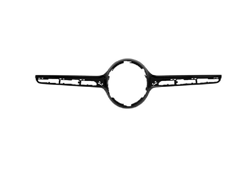 GRILLE MOLDING FR CENTER BLACK SINGLE BAR STYLE W/O CAMERA