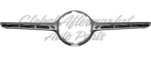 GRILLE MOLDING FR CENTER SILVER SINGLE BAR STYLE W/CAMERA