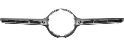 GRILLE MOLDING FR CENTER SILVER SINGLE BAR STYLE W/CAMERA
