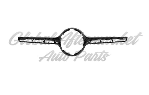 GRILLE MOLDING FR CENTER BLACK SINGLE BAR STYLE W/CAMERA