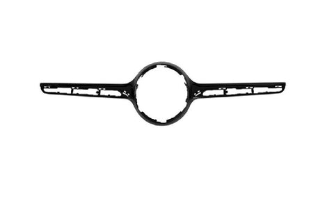 GRILLE MOLDING FR CENTER BLACK SINGLE BAR STYLE W/CAMERA