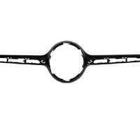 GRILLE MOLDING FR CENTER BLACK SINGLE BAR STYLE W/CAMERA
