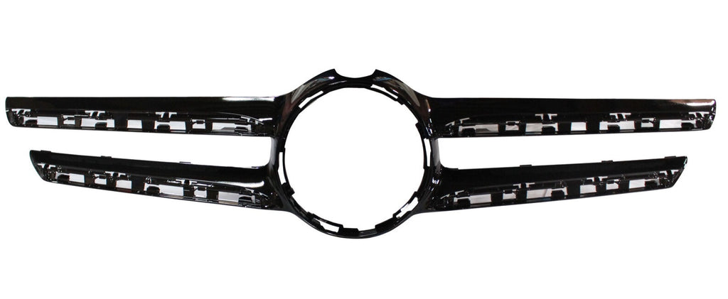 GRILLE MOLDING FR BIRGHT BLACK W/CAMERA