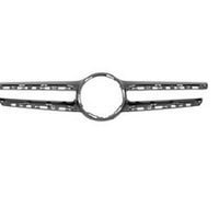 GRILLE MOLDING FR BRIGHT BLACK W/O CAMERA