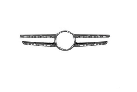 GRILLE MOLDING FR BRIGHT BLACK W/O CAMERA
