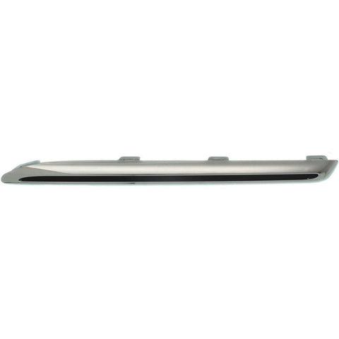 GRILLE MOLDING LH UPPER CHROME W/SPRT PKG