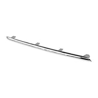 GRILLE MOULDING UPPER ALL CHROME RH
