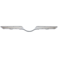 GRILLE MOLDING LOWER CENTER SILVER W/O CAMERA/AMG