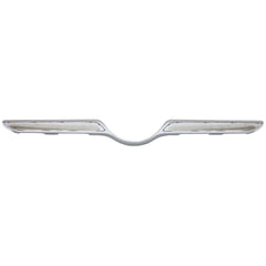 GRILLE MOLDING LOWER CENTER SILVER W/O CAMERA/AMG