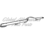 GRILLE MOLDING UPPER CENTER SILVER W/O AMG — photo 5