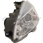 HEAD LAMP LH W/CHROME RING FROM 09/02/2007 CAPA — photo 2