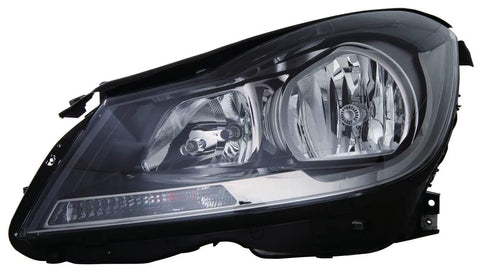 HEAD LAMP LH HALOGEN BLACK HOUSING CPE W/O CORNERING LAMP CAPA