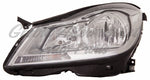 HEAD LAMP LH HALOGEN CHROME HOUSING SDN W/O CORNERING LAMP CAPA — photo 1