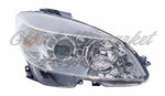 HEAD LAMP RH W/CHROME RING FROM 09/02/2007 HQ — photo 1