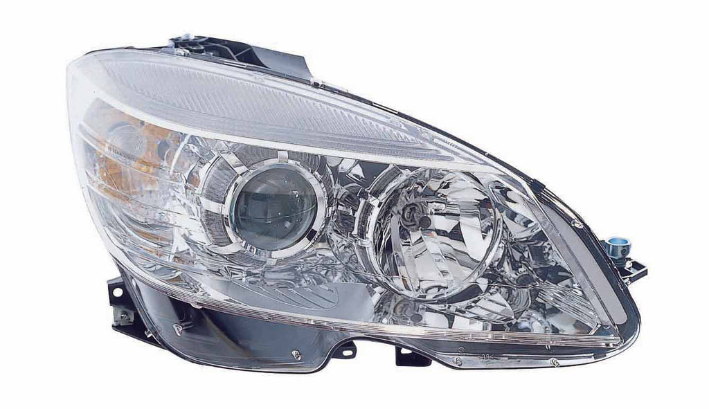 HEAD LAMP RH W/CHROME RING FROM 09/02/2007 CAPA