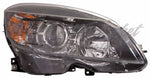 HEAD LAMP RH HALOGEN BLACK HOUSING HQ — photo 1
