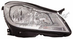 HEAD LAMP RH HALOGEN CHROME HOUSING SDN W/O CORNERING LAMP CAPA — photo 1