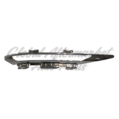 DRIVING LAMP TRIM MOULDING BRACKET LH CHROME W/O AMG