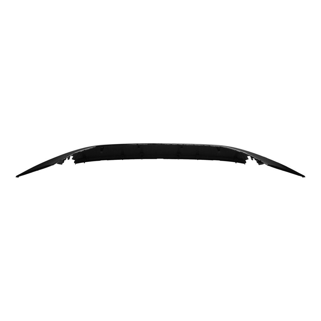 BUMPER FR CENTER BRIGHT BLACK