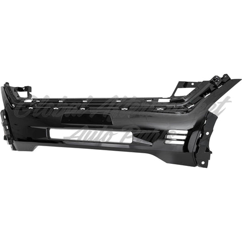 BUMPER TRIM FR CENTER PTD BLACK FINISH