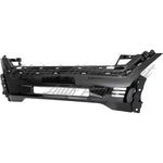 BUMPER TRIM FR CENTER PTD BLACK FINISH — photo 1