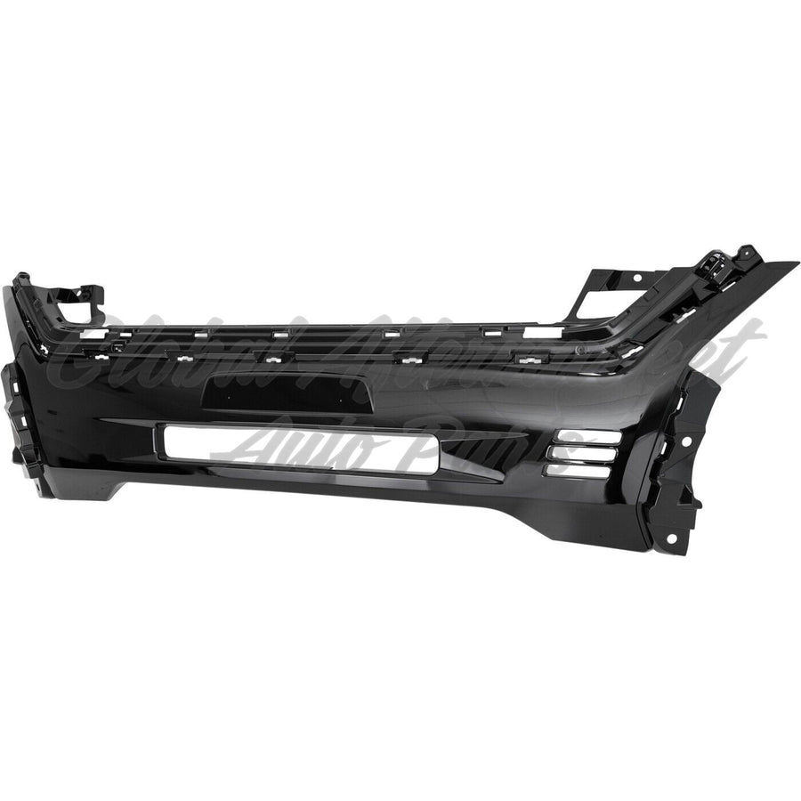 BUMPER TRIM FR CENTER PTD BLACK FINISH