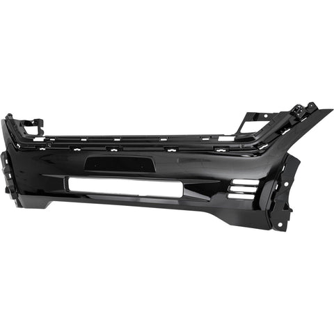 BUMPER TRIM FR CENTER PTD BLACK FINISH