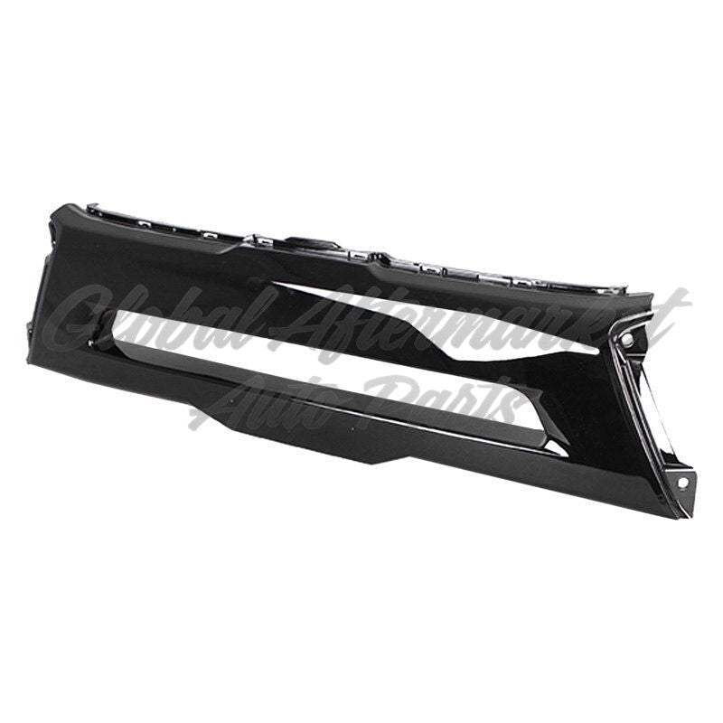 BUMPER FR CENTER BLACK FINISH CAPA