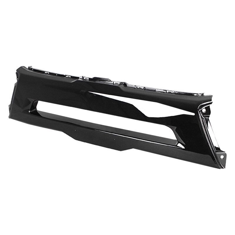 BUMPER FR CENTER BLACK FINISH CAPA