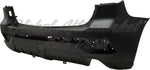 BUMPER RR PRIMED W/TEXTURED LOWER W/TOW HOOK COVER — photo 2