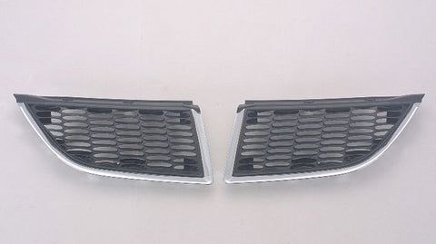 GRILLE RH CHROME GRAY