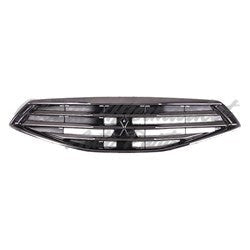 GRILLE SMOKED BLACK/SILVER BLACK