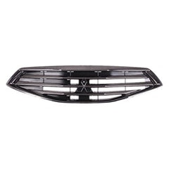 GRILLE SMOKED BLACK/SILVER BLACK