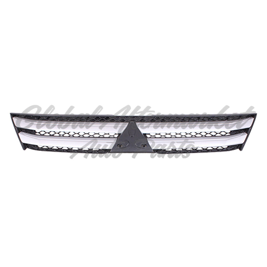 GRILLE W/SILVER MOULDING