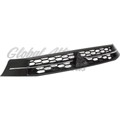 GRILLE MATTE BLACK W/CHROME MOULDING