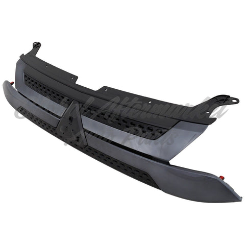 GRILLE FR BLACK DARK CHROME