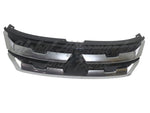 GRILLE FR SILVER/BLACK W/O EMBLEM — photo 2
