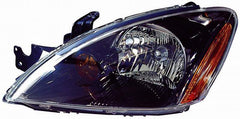 HEAD LAMP LH BLACK BEZEL FOR RALLIART MODEL HQ