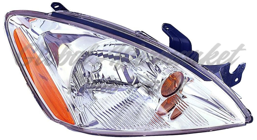 HEAD LAMP RH CHROME BEZEL EXCLUDE RALLIART